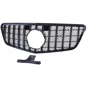 Sport grille black gloss fits Mercedes E W212 S212 pre-facelift 09-13