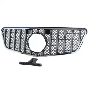 Sport grille black chrome for Mercedes E W212 S212 pre-facelift 09-13