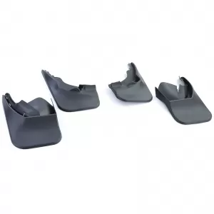 Set de apărători de noroi față și spate, negre, potrivite pentru VW Sharan 7M 04-10-image-6257711