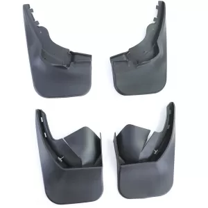 Set de apărători de noroi față și spate, negre, potrivite pentru VW Sharan 7M 04-10-image-6257713