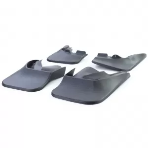 Set de apărători de noroi față și spate, negre, potrivite pentru VW Sharan 7M 04-10-image-6257714