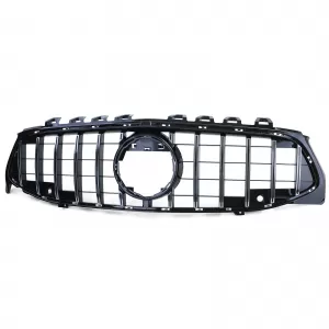 Sport grille black gloss chrome for Mercedes CLA C118 X118 from 19
