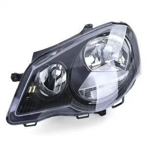 GTI Cup Headlight Black Left fits for VW Polo 9N3 2005-2009