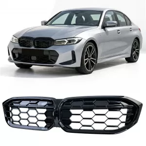 image-3-Honeycomb Performance hűtőrács fekete BMW 3-as G20 G21 LCI 2022-től