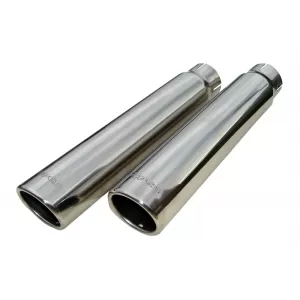 Pypes Universal 3" (76mm) Exhaust Tips Tailpipe Tips Set