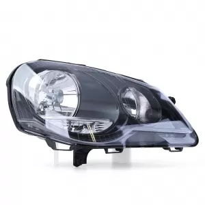 GTI Cup Headlight Black Right fits for VW Polo 9N3 2005-2009