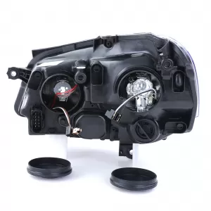 GTI Cup Headlight Black Right fits for VW Polo 9N3 2005-2009