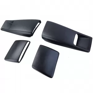 Set di louver per parete laterale posteriore e C-pillar adatto per Ford Mustang 67-68 Fastback-image-6258024