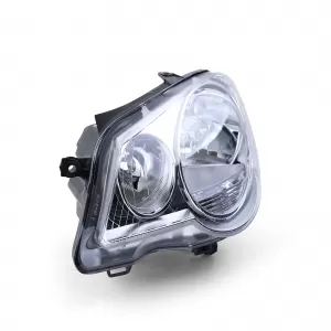 Headlight H7 H1 with LWR motor left for VW Polo 9N3 2005/20-09
