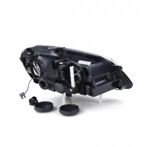 Headlight H7 H1 with LWR motor left for VW Polo 9N3 2005/20-09