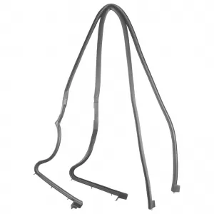 Seals roof edge gutter pair for Ford Mustang 69-70 Fastback