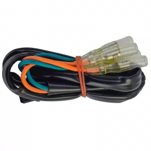Motorcycle indicator adapter cable pair for various Honda and Kawasaki motorcycles