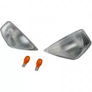 Motorcycle Front Indicator Insert White with Bulb for Ducati 749 999 02-06