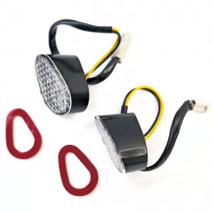 Motorcycle LED clear lens fairing indicators for R1/R6 with E-mark