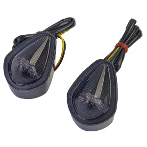 LED motorcycle surface-mounted indicators Smoke for Honda CBF125 125R 250R with E-mark