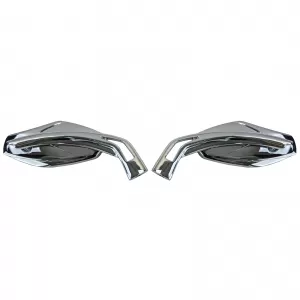 Universal Motorcycle Mirror Set LUCA High Gloss Polished