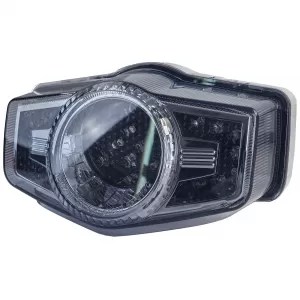 image-25-Motoros LED hátsó lámpa, átlátszó búra, füstös, Honda CB 1100 2010-2017