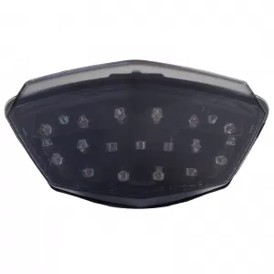 Motorcycle LED taillight smoke black tinted for Kawasaki Ninja 250R EX250 08-11