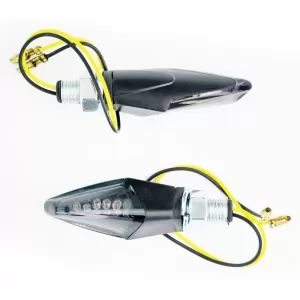 Universal motorcycle LED indicator set smoke Demon