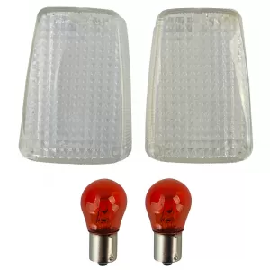 Motorcycle Indicator Lens White for Honda CB 1100 650 750 900 CBX 500 CX GL 650 1100