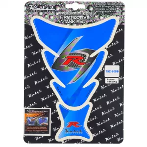 Motorcycle Tank Sticker Tank Pad Race Blue for Suzuki Honda KTM Yamaha