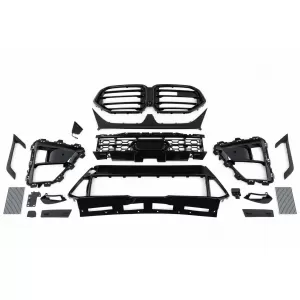 Bodykit für BMW X6 G06 (2019-03.2023) & LCI (2024-) X6M Design Stoßstange Radkästen Auspuffblenden Endrohre-image-6350727