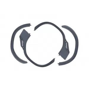 Bodykit für BMW X6 G06 (2019-03.2023) & LCI (2024-) X6M Design Stoßstange Radkästen Auspuffblenden Endrohre-image-6350739