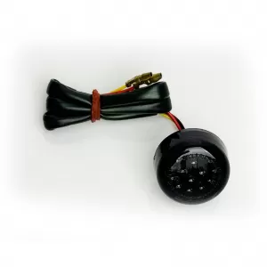Universal motorcycle LED tail light DISC SMOKE with E-mark