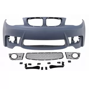 image-3-Front Bumper suitable for BMW 1 Series E81 E82 E87 E88 (2004-2011) 1M Design