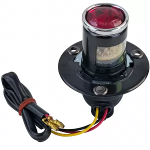 Motorrad LED-Rücklicht LUCAS klein klassisch schwarz mit E-Prüfzeichen-image-6258467