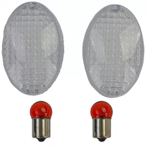 Motorcycle indicator lens pair for Derbi MBK Kawasaki Ninja 250 Yamaha XT X/R / M