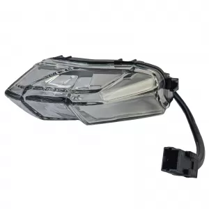 Motorcycle LED Tail Light Clear Lens Chrome for Triumph Street Triple 675 2013-2016
