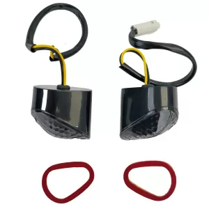Motorcycle LED Fairing Indicators Smoke for Yamaha R1 2008-2009 with E-Mark