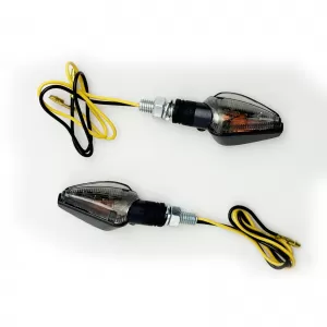 Universal motorcycle LED indicator set TOLEDO SMOKE with E-mark