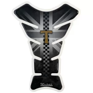 Motorcycle Tank Pad Scratch Protection Triumph T Black Keiti TTR-703