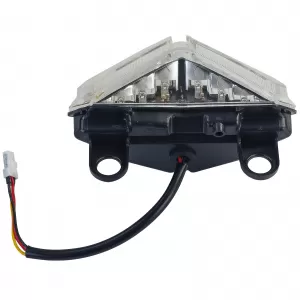 Motorcycle LED Tail Light Clear Lens Chrome for Ducati 848 850 1098 1198