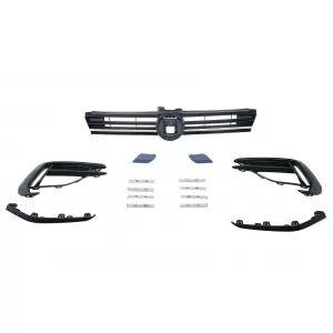 Paraurti per VW Golf VII 7 2013-2017 Griglie Estensione inferiore R-Line Look-image-6328003