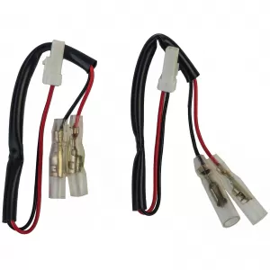 Motorcycle LED Halogen Indicator Adapter Cable Pair