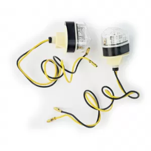Motorcycle LED clear lens fairing indicators for Kawasaki ZX-6R Ninja 98-99