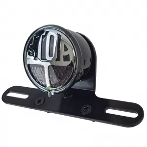Motorcycle LED Millers Stop Tail Light Brake Light Custom with Bracket + E-Approved
