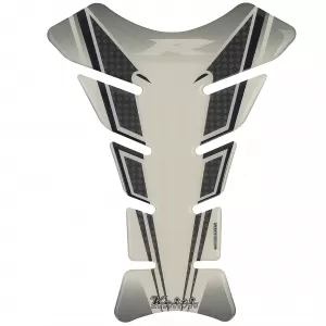 Motorcycle Tank Sticker Tankpad Grey Stripe for Suzuki Honda KTM Yamaha