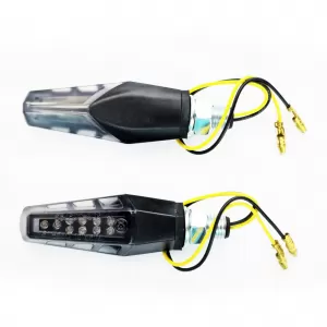 Universal motorcycle LED indicator set smoke Phoenix
