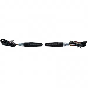 3in1 Mini LED Indicator Taillight Brake Light black tinted ECE Chopper Custom