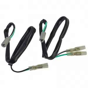 Motorcycle indicator adapter cable for various Suzuki and Yamaha models