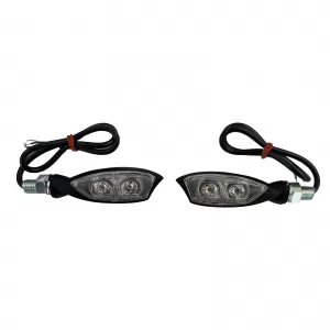 Universal motorcycle LED indicator taillight set MORELLA SMOKE with E-mark