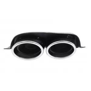 Terminali di scarico decorativi per VW Golf 7 7.5 2012-2020 R Design Cromo-image-6328029