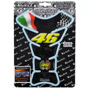 Motorcycle Tank Pad Scratch Protector Rossi 46 Keiti KT-8160 for Honda Kawasaki Suzuki