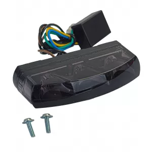 Universal LED motorcycle taillight LED taillight VICTORY Smoke with E-mark