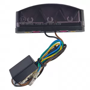 Universal LED motorcycle taillight LED taillight VICTORY Smoke with E-mark