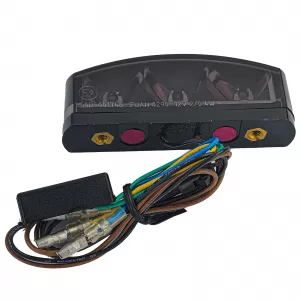 Universal LED motorcycle taillight LED taillight VICTORY Smoke with E-mark